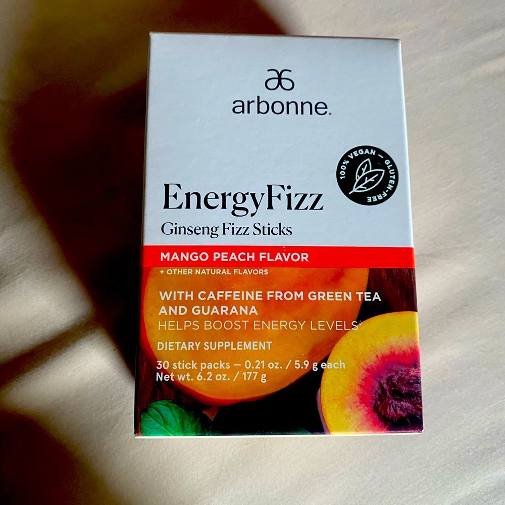 Mango peach fizz